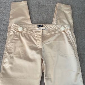 Gold D&G Pants